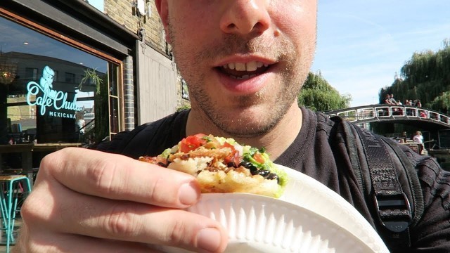 'Camden Market Kerb Street Food Stall  Arepazo Bros London'