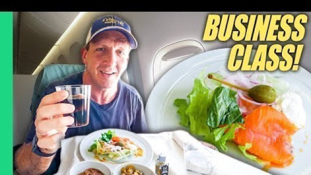 'This Meal Cost Me $3315!! Korean Air Business Class FOOD REVIEW!!'