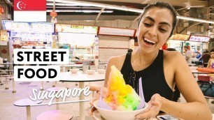 'STREET FOOD TOUR SINGAPORE | Are Singaporean Foods Good?'