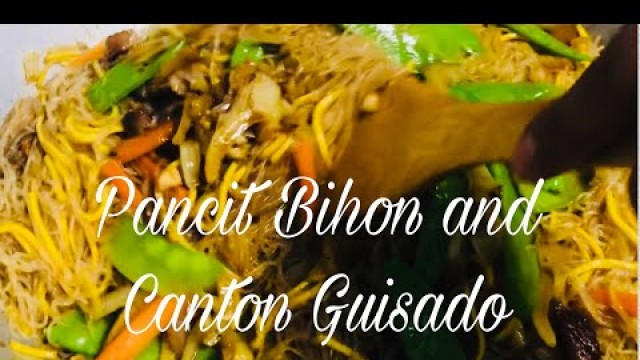 'Pancit Bihon and Canton Guisado | Pinoy Food Recipe | Lutong Bahay'