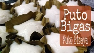 'PUTONG BIGAS/STEAMED RICE CAKE/PINOY FOOD'