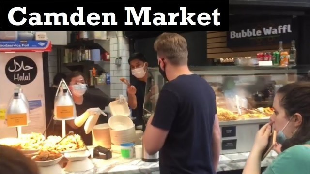 'Reporter Robert - Camden Market - street food footage - \"I don\'t wanna kill you\"'