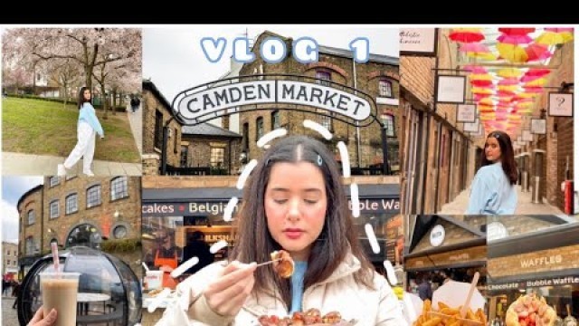 'VLOG#1 THINGS TO DO IN LONDON DURING LOCKDOWN | Camden Town | CAMDEN MARKET VLOG | HALAL FOOD'