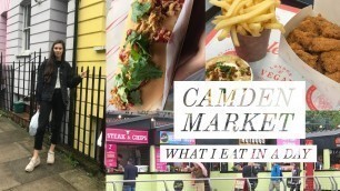 'VEGAN IN CAMDEN MARKET// FRIED CHICKEN (KFC), HOT DOGS + MORE'