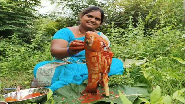 'oil dabba lo fish thanduri#fish thanduri#mamatha natural food#'