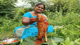 'oil dabba lo fish thanduri#fish thanduri#mamatha natural food#'