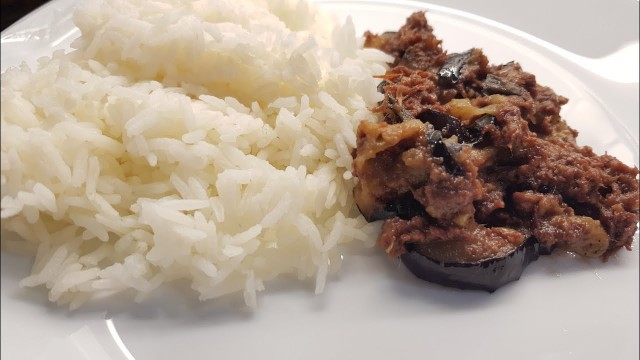 'Adobong Talong with Corned beef | How to cook | Pinoy food| Mavic Wigan #shorts'