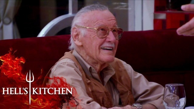 'The Late Stan Lee Dines At Hell\'s Kitchen'