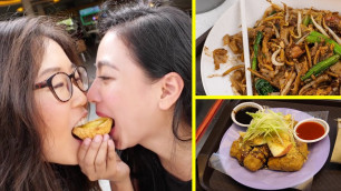 'SINGAPORE STREET FOOD at Tiong Bahru Market ft. Nadia Vega'