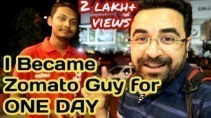 'A DAY IN A LIFE OF ZOMATO /  SWIGGY DELIVERY GUY | Zomato delivery boy salary'