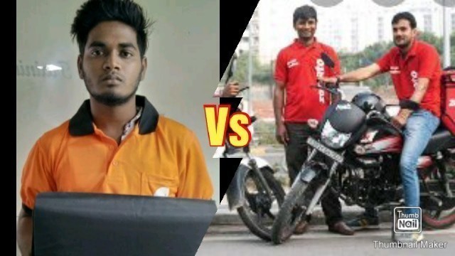 'Best food delivery job swiggy vs zomato Tamil full details'