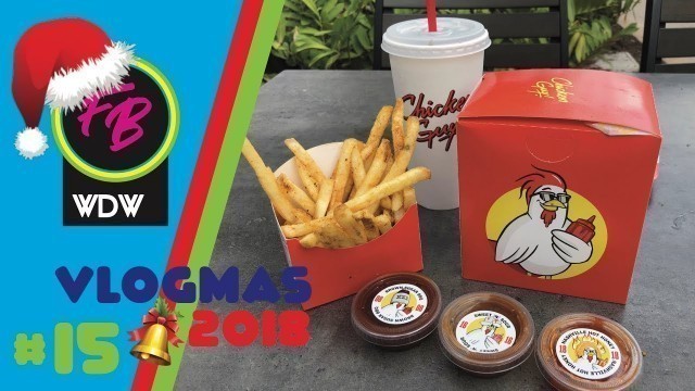 'Chicken Guy at Disney Springs Food Review + Stitch\'s Holiday Gift Hunt | Vlogmas #15'