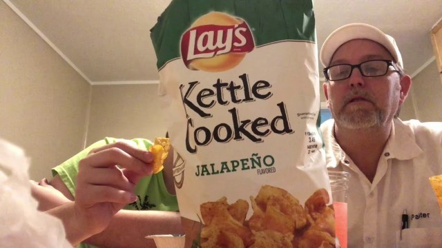 'Lay’s Kettle Cooked Jalapeño Flavored Potato Chips # The Beer Review Guy'