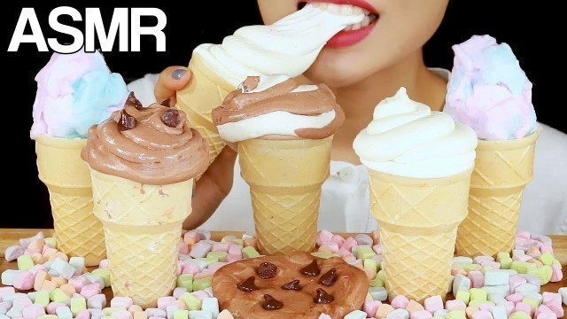 'ASMR EDIBLE SLIME FOOD PRANK ICE CREAM COOKIES COTTON CANDY