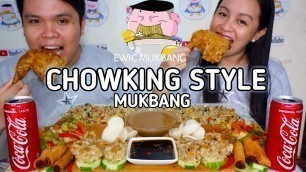 'Chowking Style Mukbang / Filipino Food Mukbang / Pinoy Food Style / Mukbang Philippines'