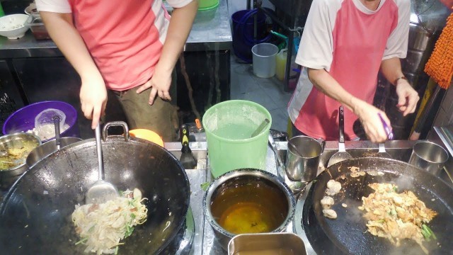 'Fried Oyster Omelette, Stir Fried Noodles and More. Singapore Street Food'