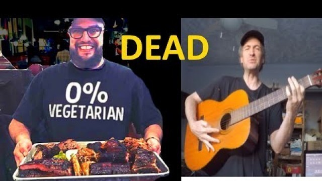 'Meat-head Carl Ruiz Bites the Dust at 44. Anti-Vegan Chef Dies of Heart Disease, but be nice???'