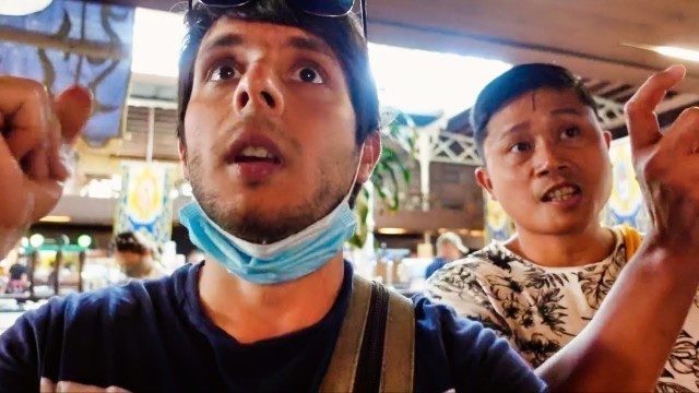 'Finally Trying FILIPINO FOOD (FIRST TIME reaction)! Pinoy Street Food Mukbang in Malta'