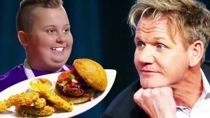 '15 Times Gordon Ramsay Actually LIKED THE FOOD!'