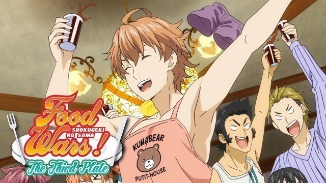 'Party at the Polar Star Dorm | Food Wars! The Third Plate'