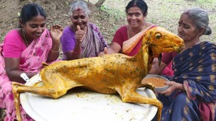 'Traditional Full Goat Curry in Village Babys || Mutton Curry in Village Style'