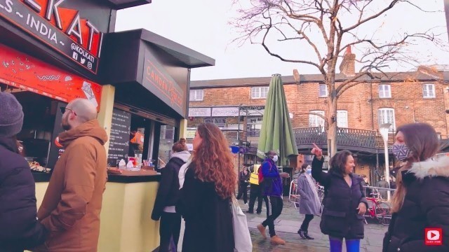 'London`s Walk | Camden Market | Street Food Market'