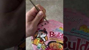 'H Mart Food Reviews #18: Buldak Carbonara'