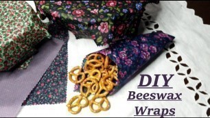 'DIY Beeswax Wraps. Watch this Before Making Them!'