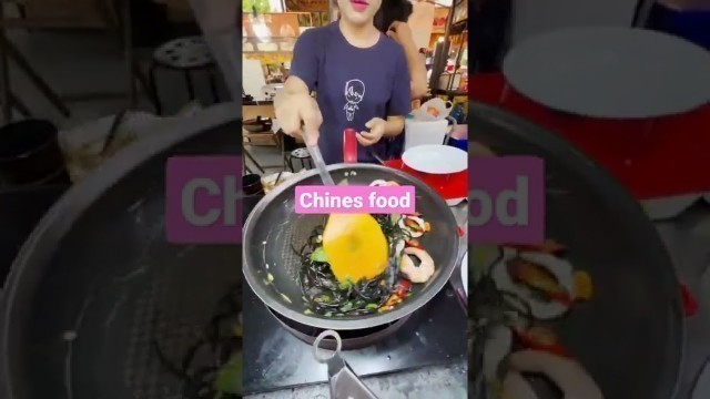 'eating chines food see food#shortvideo #shortvideo'