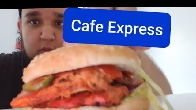 'CAFE EXPRESS | Nelson | UK | Health Burger | Food Review'