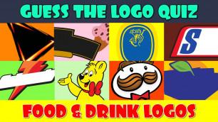 'Food & Drink Logo Quiz | Can You Guess the 40 Logos?'