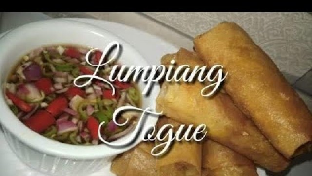 'LUMPIANG TOGUE | EASY TO DO #filipinofood #murangulam #panlasang #ulam'