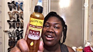 'Salon Pro Hair Food | Argan Oil Formula'