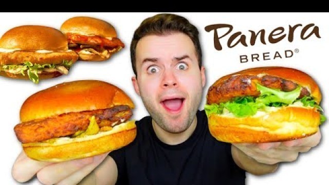 'Panera Bread now has CHICKEN SANDWICHES!! - New Fast Food Review!'