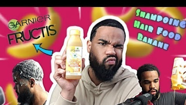 'TEST : Hair Food Banane Shampoing #washandstyle #garnier #hairdfood'