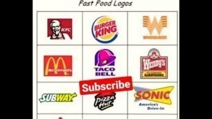 'Fast food logo 