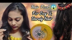 '*New* Garnier Fructis Hair Food Mask Full Review & Demo (IN HINDI) || Hair Mask for Dry Hair'