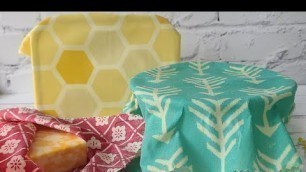 'How to Make Beeswax Food Wraps (Reusable Cling Wrap)'