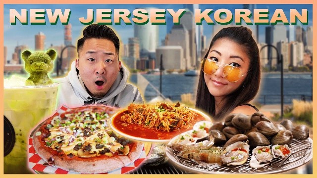 'RARE KOREAN Street Food in the K-Town of New Jersey (FORT LEE)'