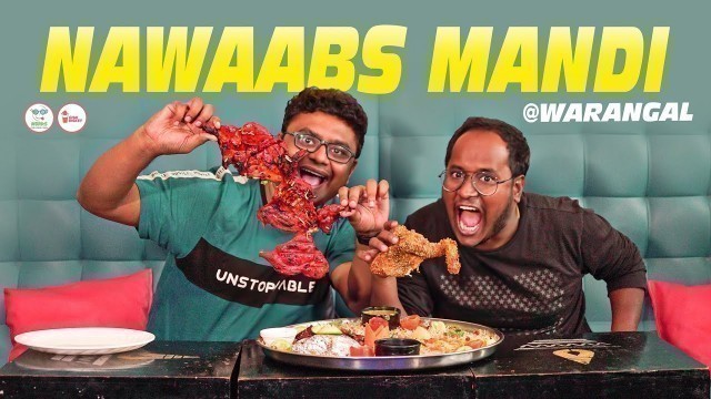 'Best Mandi in Warangal | Nawaab\'s Mandi Arabian Restaurant | Chai Bisket | Food Monks'