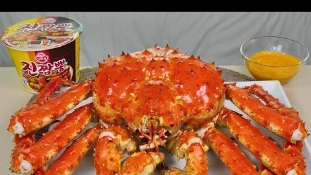 'Eating Show Chines food #Yummy Food #crab #142'