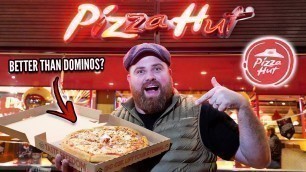 'PIZZA HUT UK REVIEW! | FOOD REVIEW CLUB | CAMBRIDGE'