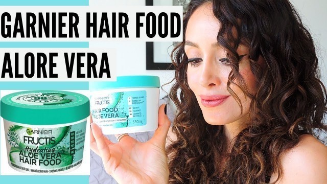 'RESEÑA GARNIER HAIR FOOD ALOE VERA ✔️ Caro Montero'