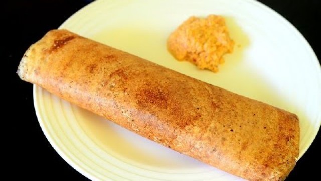 'Dosa recipe - Easy Dosa batter recipe-How to make dosa batter using rice flour'