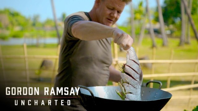 'Gordon Preps His Meal For Monks | Gordon Ramsay: Uncharted'