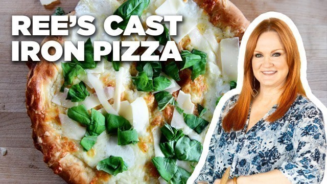 'Ree Drummond\'s Cast Iron Pizza Bianca | The Pioneer Woman | Food Network'