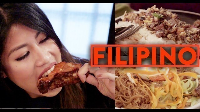 'FILIPINO MODERN CUISINE w/ @AJRafael - Fung Bros Food'