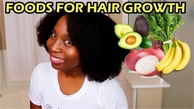 'How to Grow Hair FASTER and LONGER with Food | DiscoveringNatural'