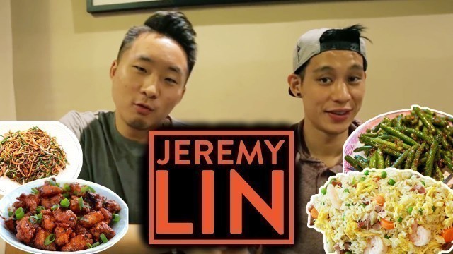 'Eating Americanized Chinese Food w/ JEREMY LIN | Fung Bros'