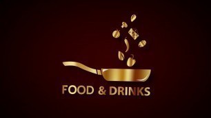 'Animacion Logo Food and Drinks | Motion Grapher: Jhonmar Méndez'